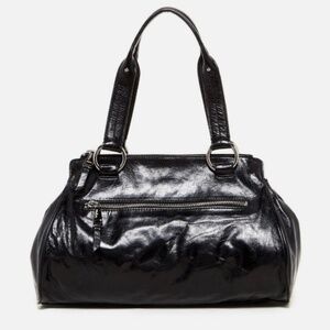 HOBO Leather Over-the-Shoulder Satchel Handbag